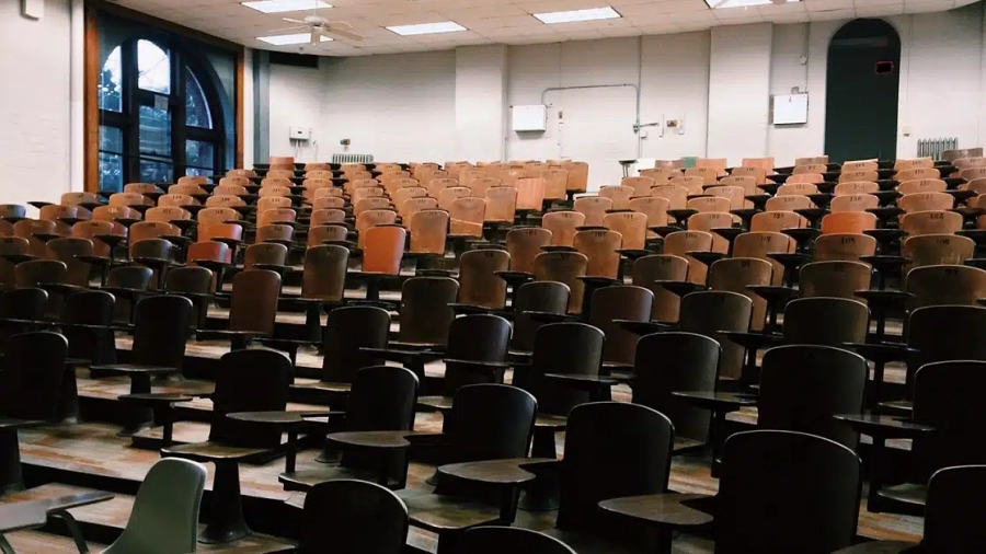 empty lecture room